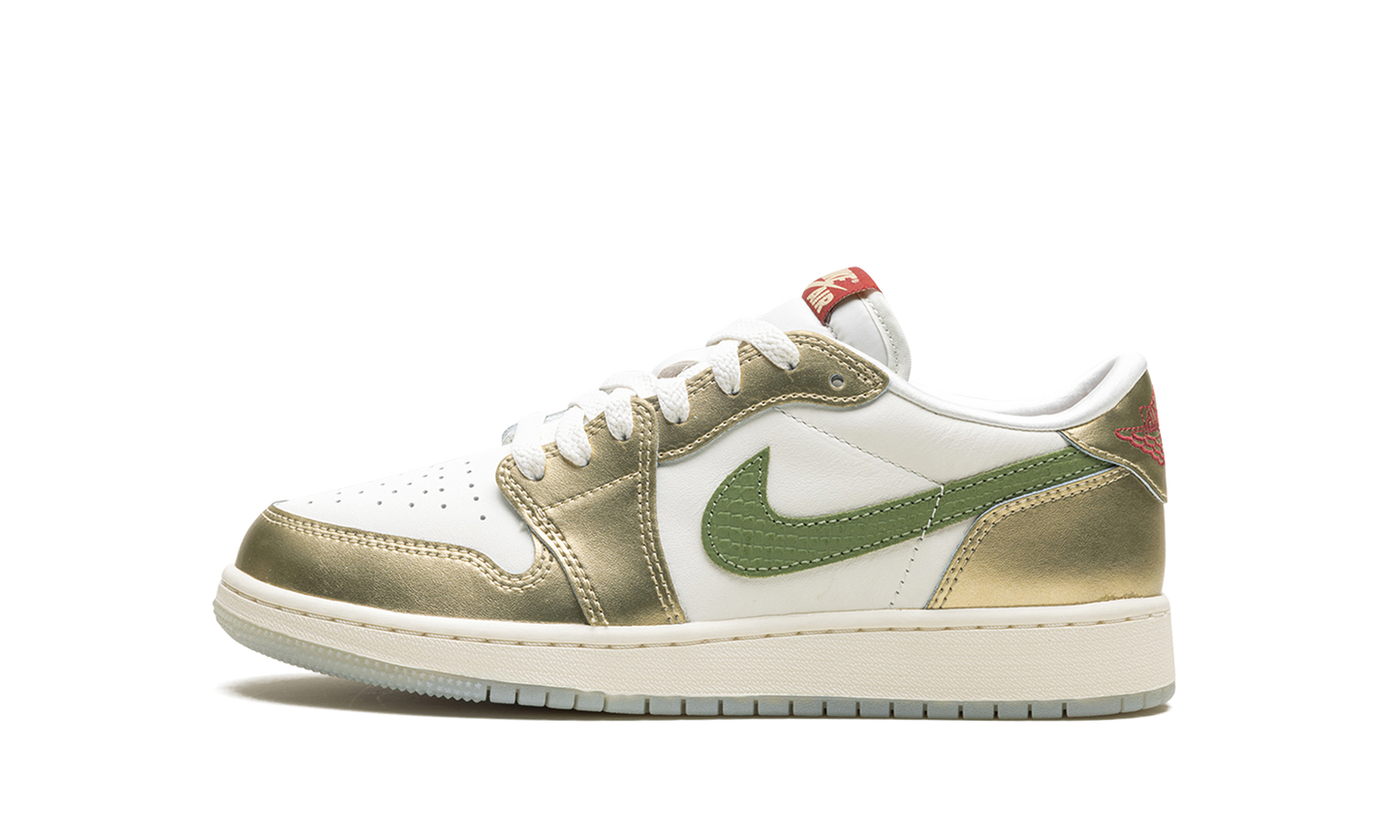 Air Jordan 1 Low GS Year of the Dragon FQ6593 100