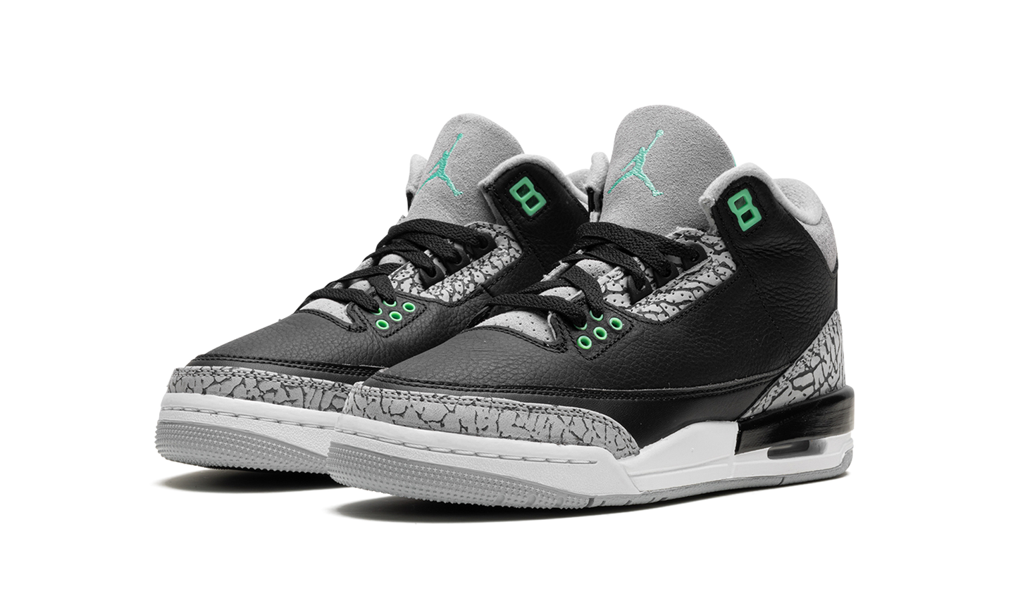 Air Jordan 3 GS Green Glow DM0967 031