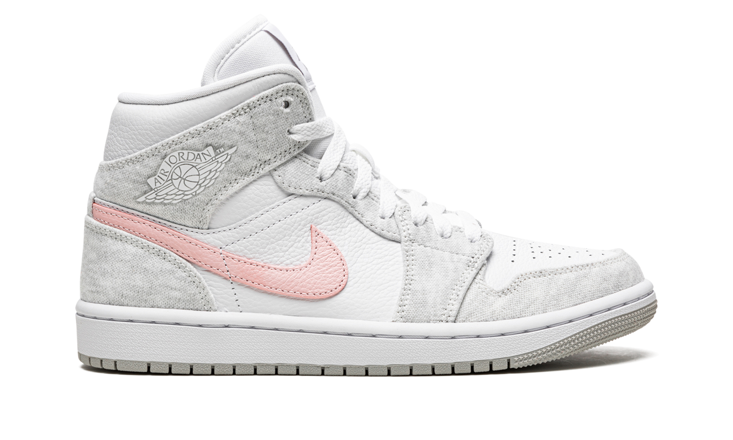 AIR JORDAN 1 MID SE WMNS Heather Grey / Pink DN4045 001