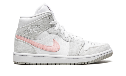 AIR JORDAN 1 MID SE WMNS Heather Grey / Pink DN4045 001