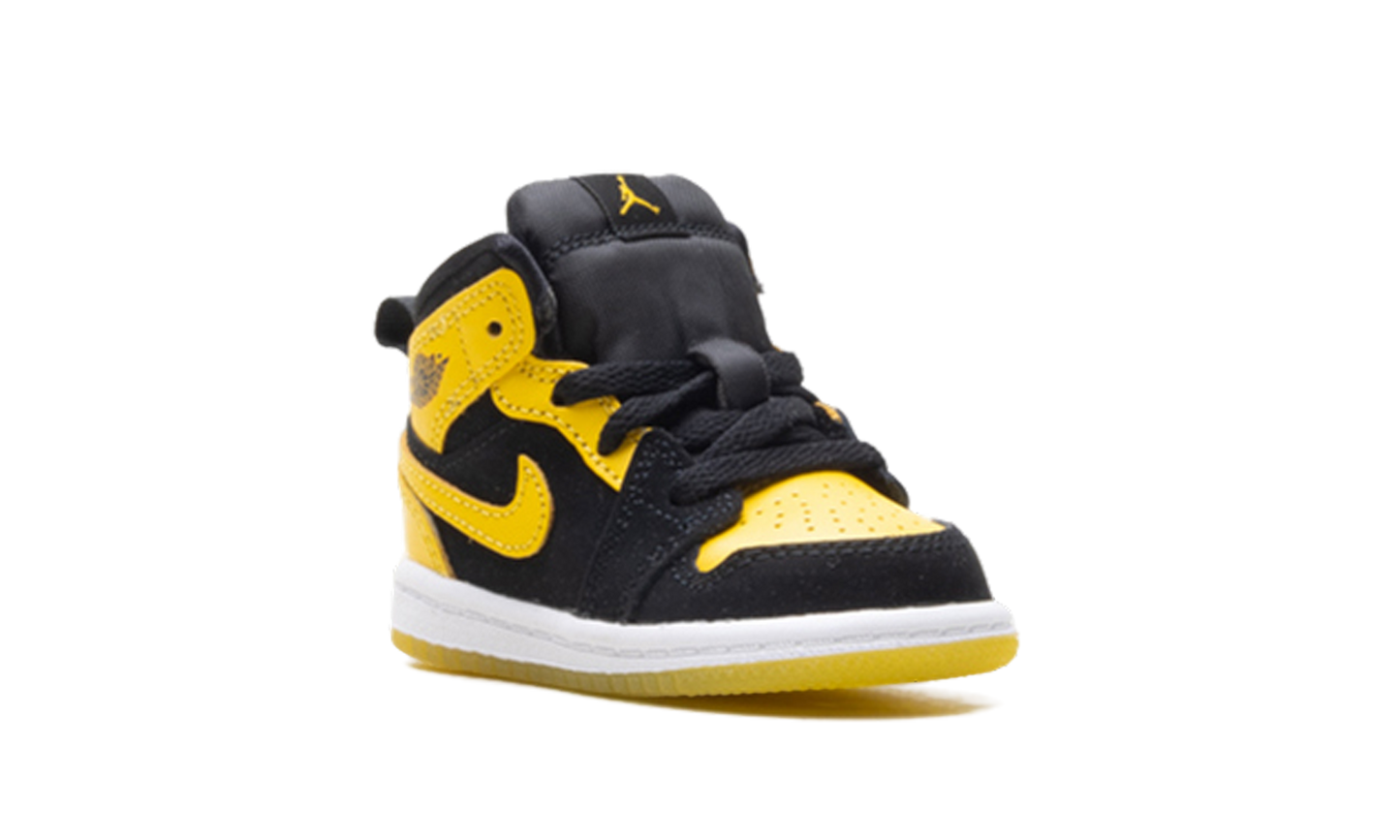 Jordan 1 Mid SE TD Black/Varsity Maize-White HJ5939 071