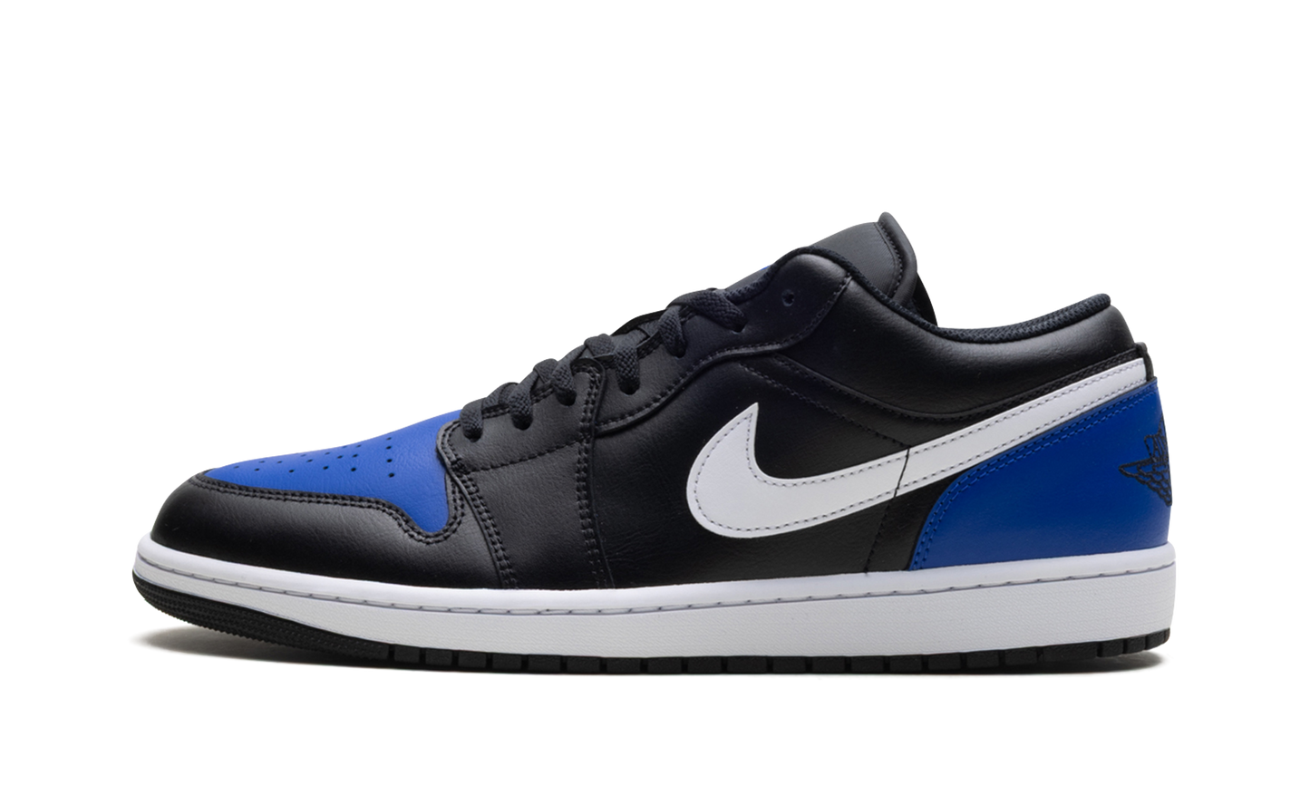 Jordan 1 Low Black Royal Toe 553558 042