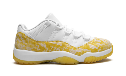 AIR JORDAN 11 LOW WMNS Yellow Snakeskin AH7860 107