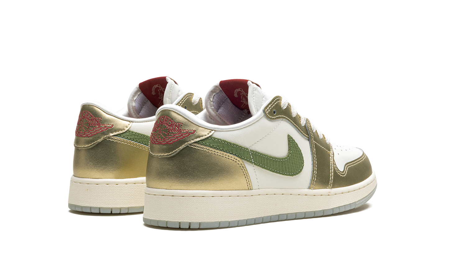 Air Jordan 1 Low GS Year of the Dragon FQ6593 100