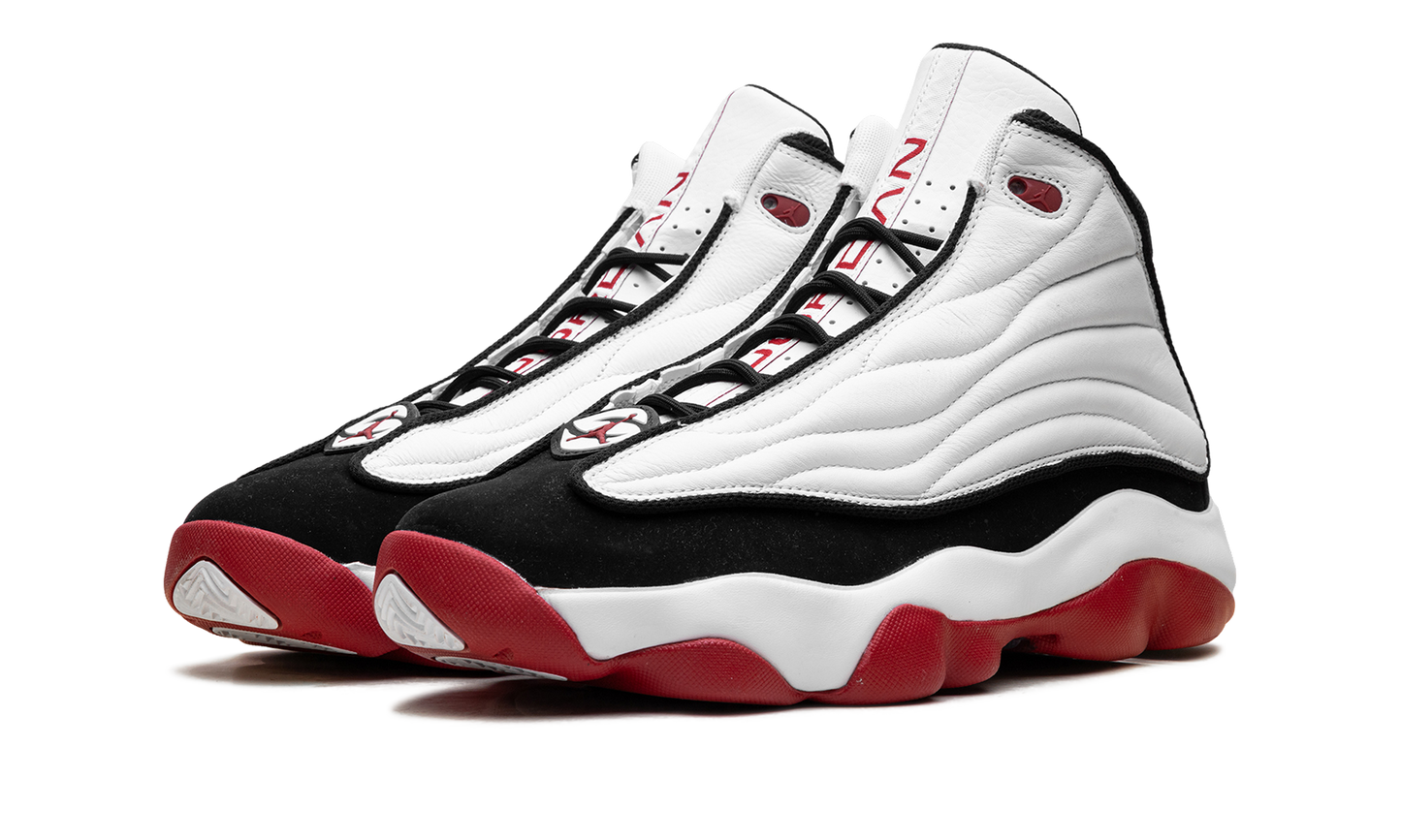 Jordan Pro Strong White Black Gym Red DC8418 116