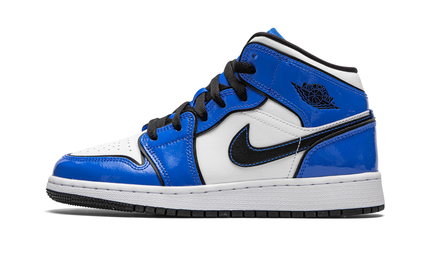Air Jordan 1 Mid SE GS Signal Blue BQ6931 402