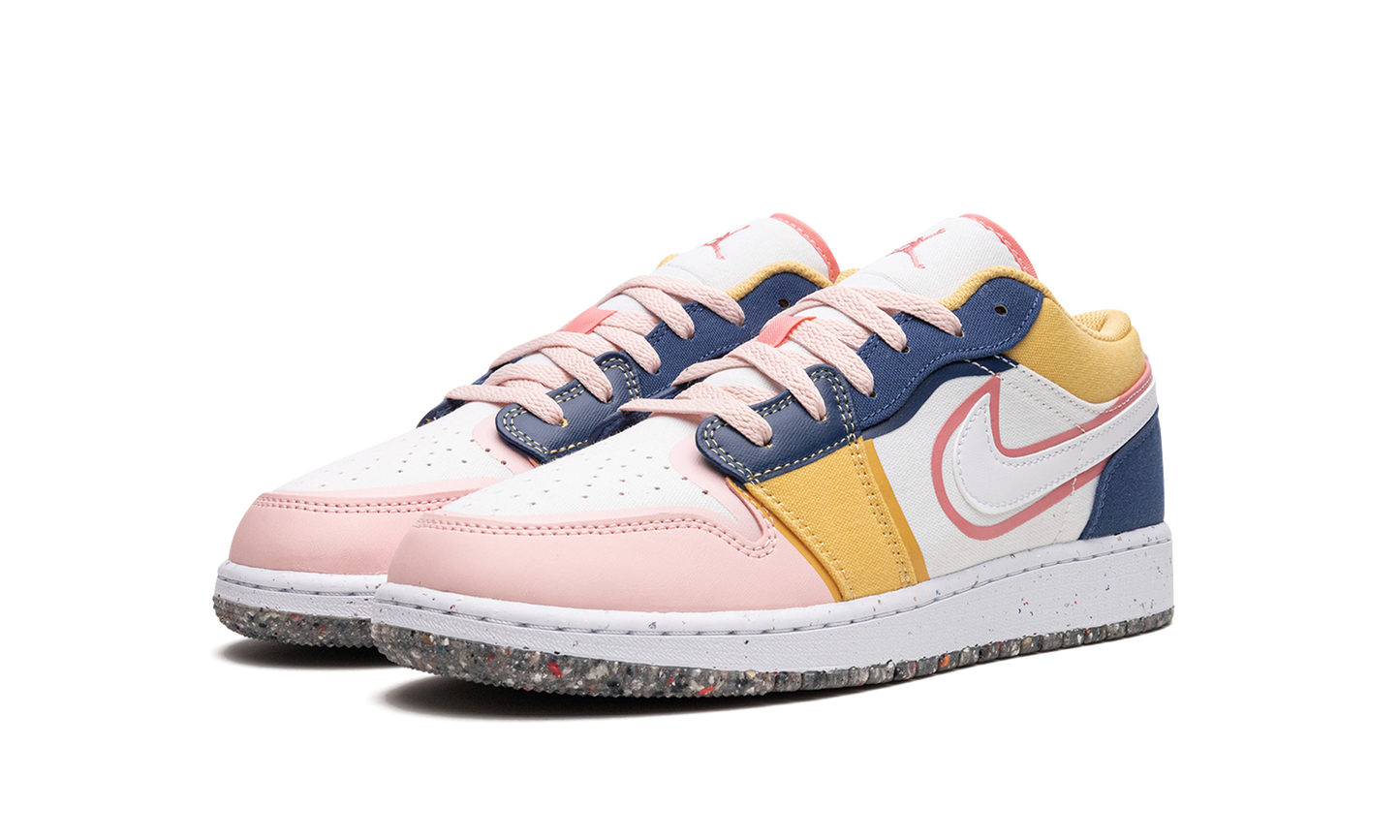 Air Jordan 1 Low SE GS Multicolor Canvas DV1323 100