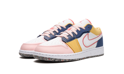 Air Jordan 1 Low SE GS Multicolor Canvas DV1323 100