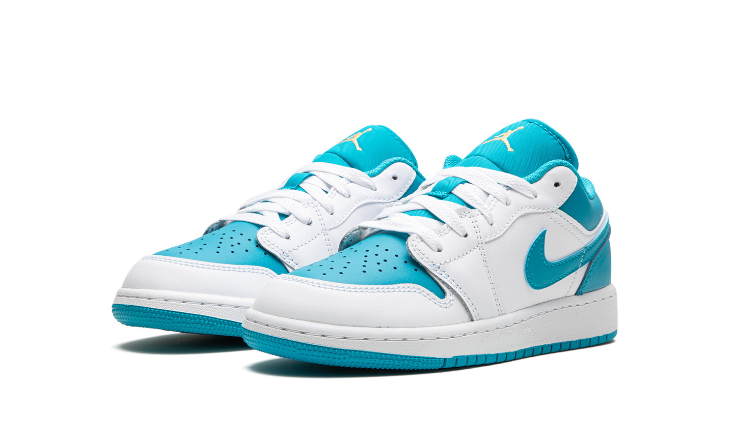 Air Jordan 1 Low GS Aquatone 553560 174