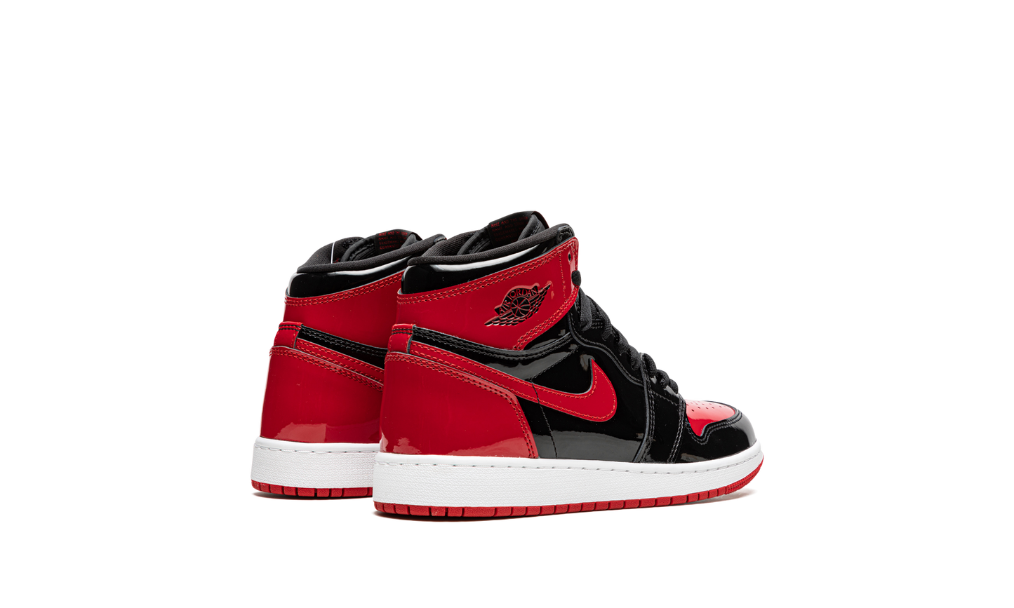 Air Jordan 1 Retro High OG GS Patent Bred 575441 063