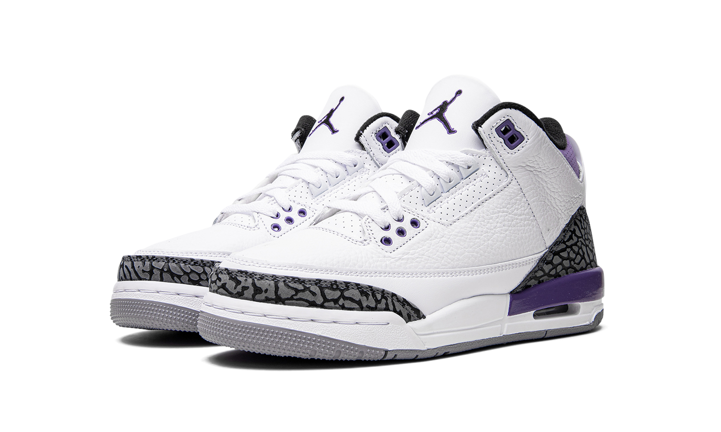 Air Jordan 3 Retro GS Dark Iris DM0967 105