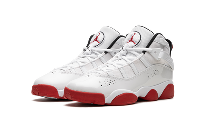 Jordan 6 Rings GS White University Red 323419 160