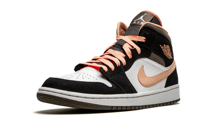 AIR JORDAN 1 MID SE WMNS Peach Mocha DH0210 100