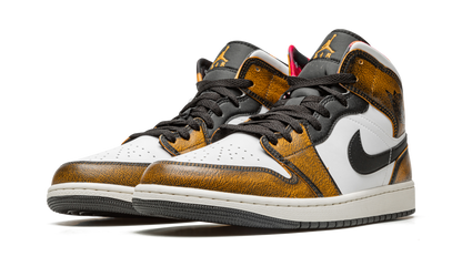 Air Jordan 1 Mid SE Orange Wear Away DQ8417 071