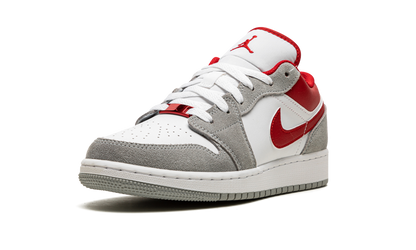Air Jordan 1 Low SE GS Smoke Grey Gym Red DM0589 016