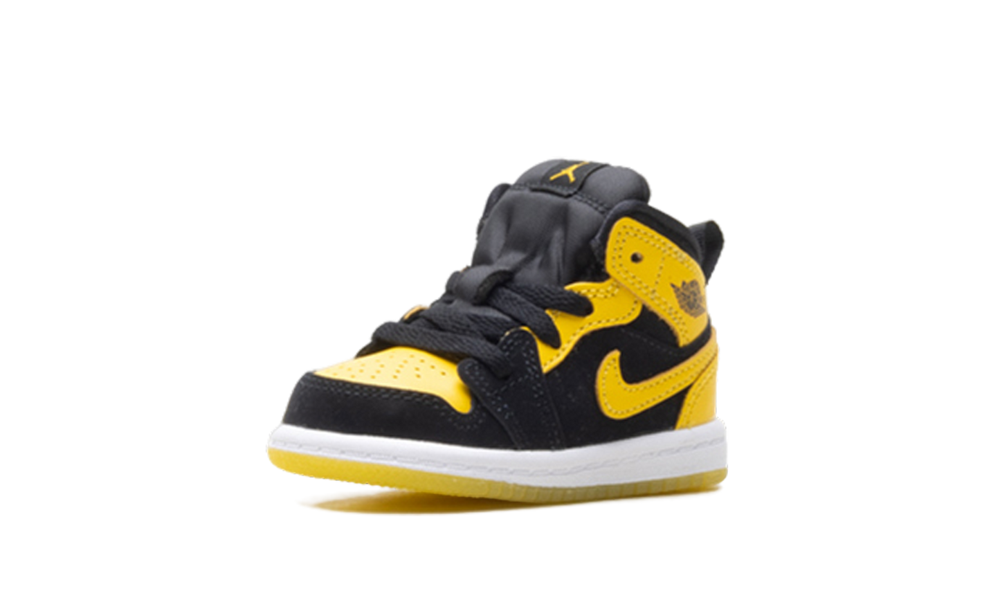 Jordan 1 Mid SE TD Black/Varsity Maize-White HJ5939 071
