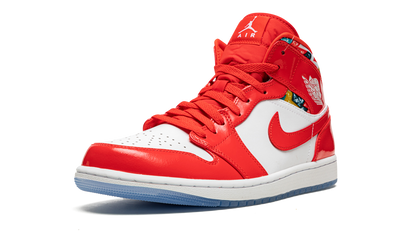 Air Jordan 1 Mid SE Barcelona Sweater DC7294 600