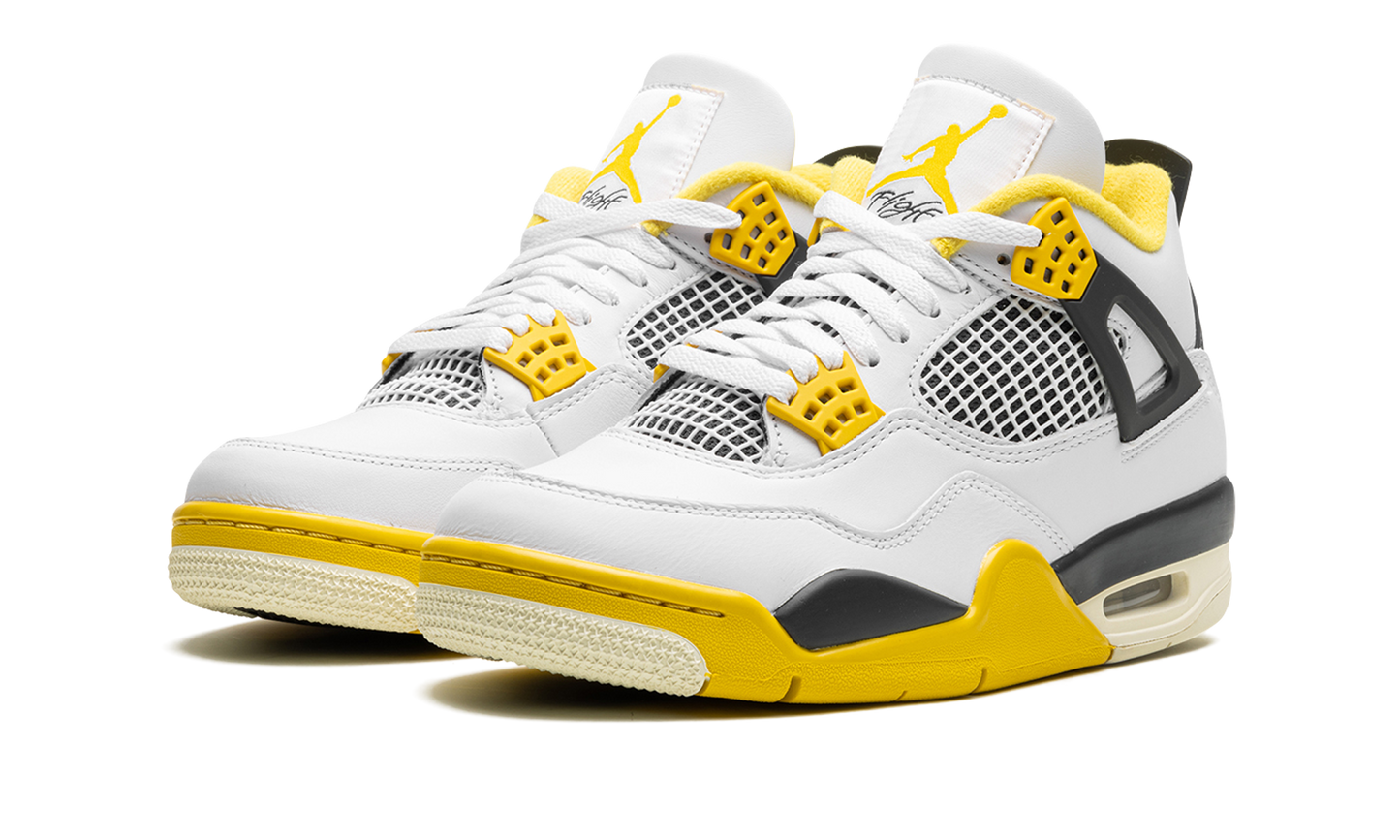 Air Jordan 4 WMNS Vivid Sulfur AQ9129 101