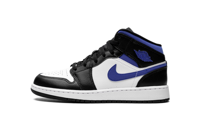 Air Jordan 1 Mid GS Racer Blue / Black / White 554725 140