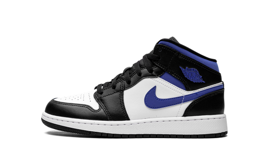 Air Jordan 1 Mid GS Racer Blue / Black / White 554725 140