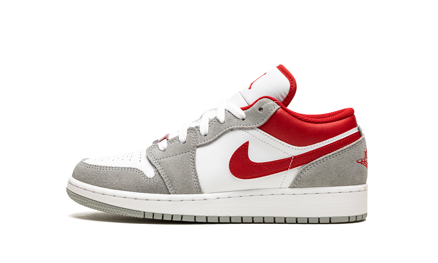 Air Jordan 1 Low SE GS Smoke Grey Gym Red DM0589 016