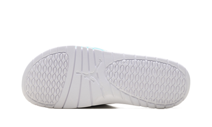 Jordan Hydro 5 Retro Slide White New Emerald Grape Ice Black 555501 103