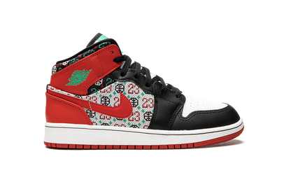 Jordan 1 Mid GS Ugly Christmas Sweater DM1208 150