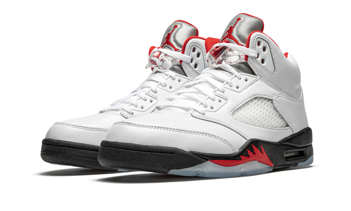 Air Jordan 5 Retro Fire Red Silver Tongue 2020 DA1911 102