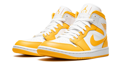 JORDAN 1 MID WMNS White / University Gold BQ6472 117
