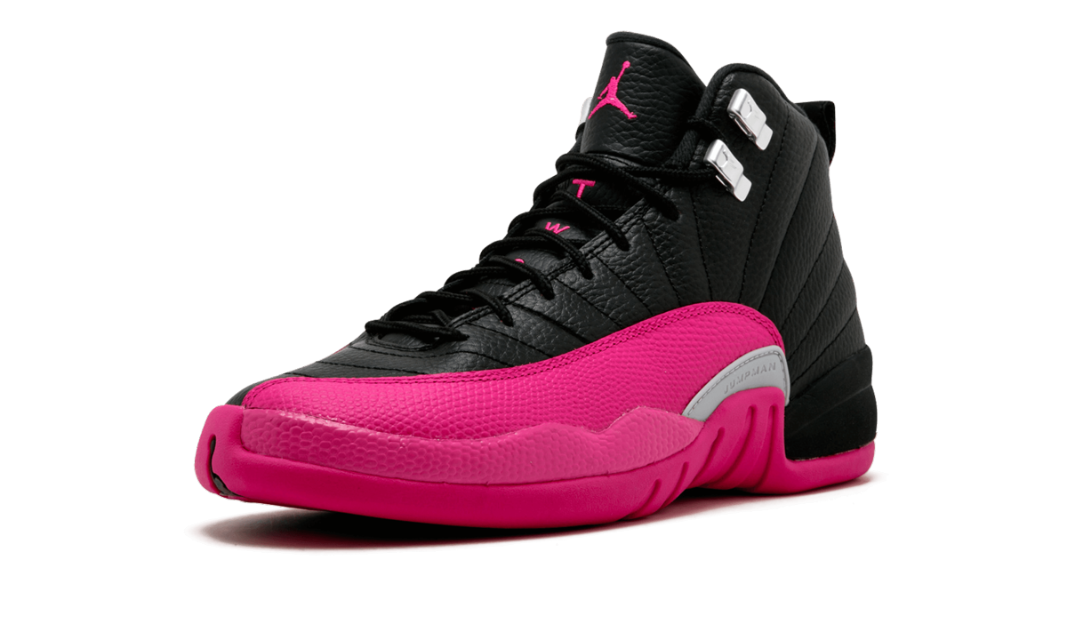 Air Jordan 12 Retro GS Black Pink 510815 026