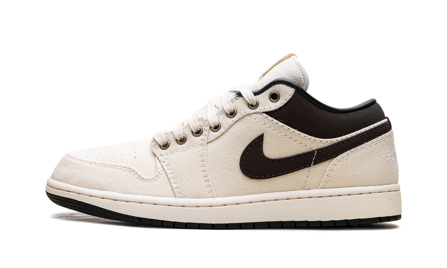 Air Jordan 1 Low Premium Pale Ivory Baroque Brown IB8058 110