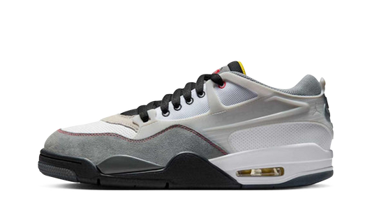 Jordan 4 RM Premium White Black Smoke Grey Fire Red IB8052 100