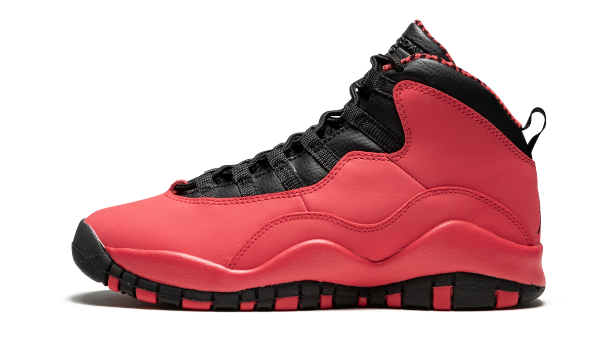 Air Jordan 10 Retro GS Fusion Red 487211 605