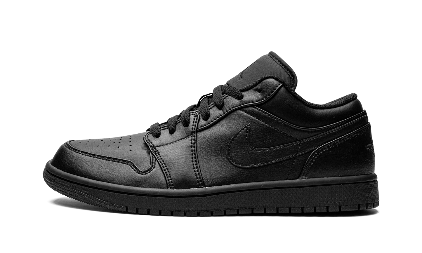 Air Jordan 1 Low Triple Black 553558 093