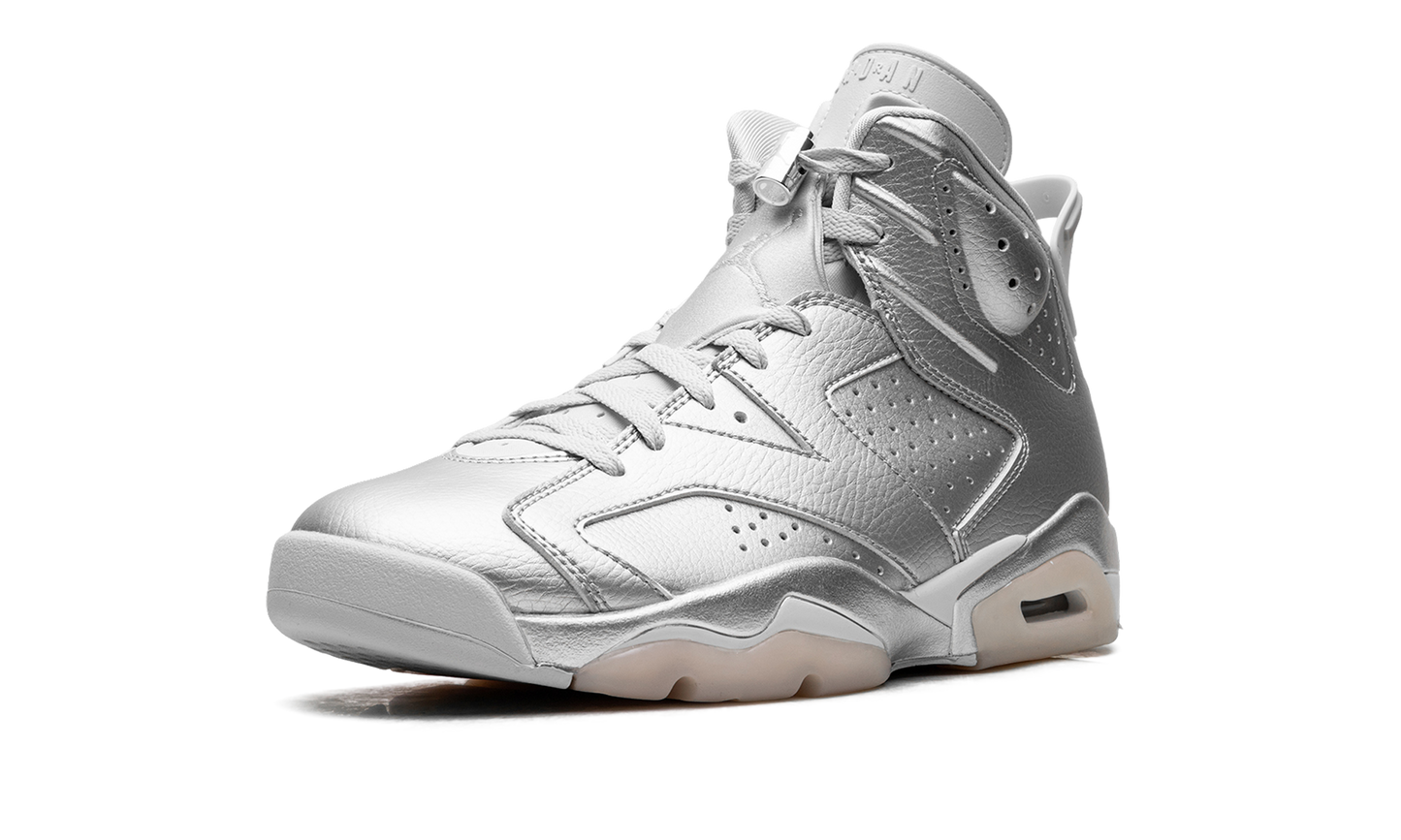 Jordan 6 Retro PSG Paris Saint-Germain Silver IQ5135 001