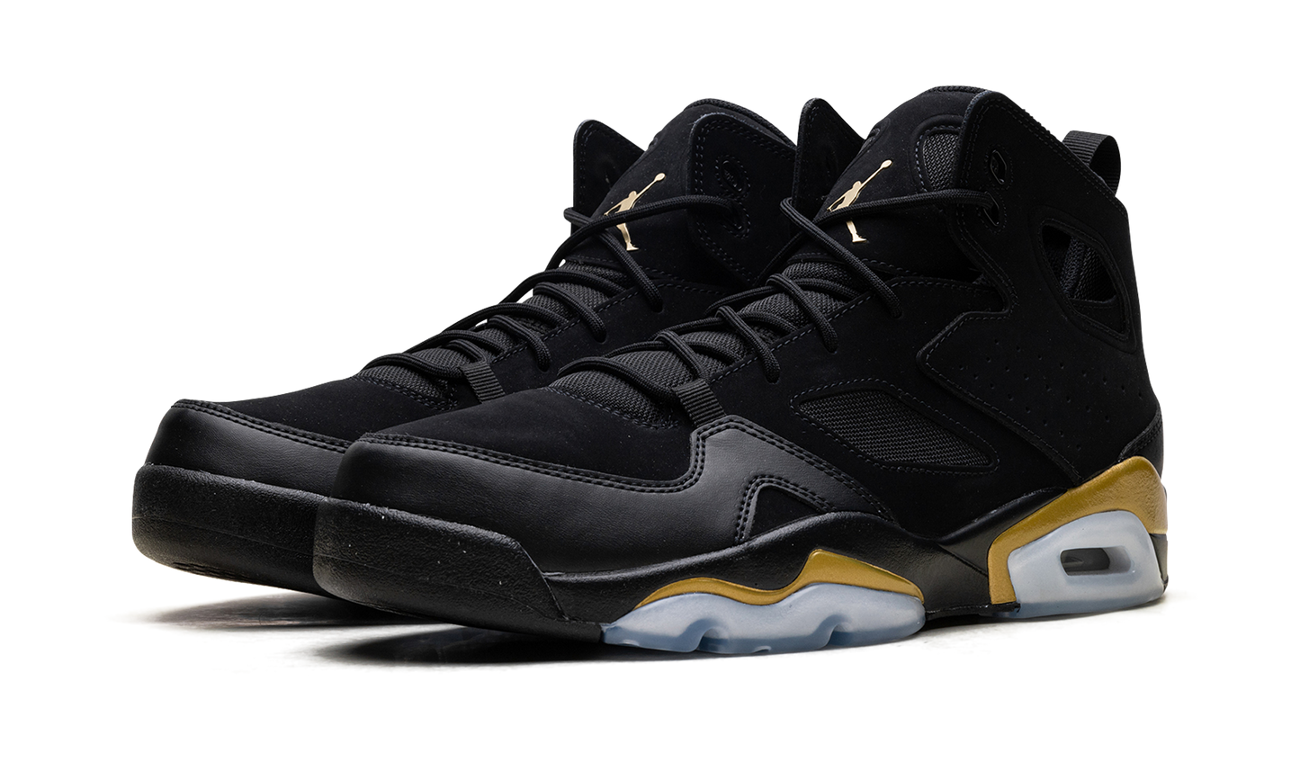 Jordan Flight Club 91 Black Metallic Gold DC7329 007