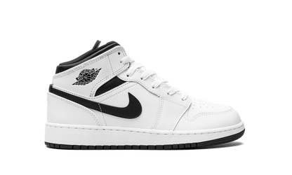 Air Jordan 1 Mid GS White/Black DQ8423 132