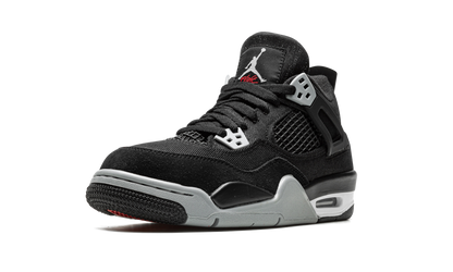 Air Jordan 4 GS Black Canvas DV0553 006