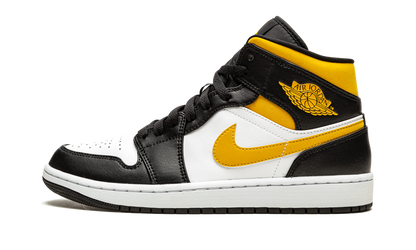 Air Jordan 1 Mid White / Pollen / Black 554724 177