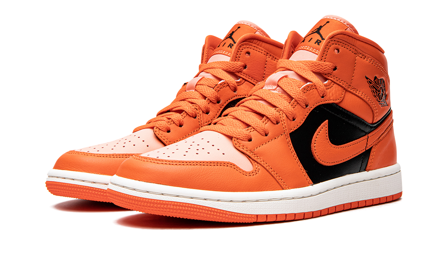 AIR JORDAN 1 MID SE WMNS Orange / Black DM3381 600