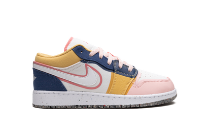 Air Jordan 1 Low SE GS Multicolor Canvas DV1323 100
