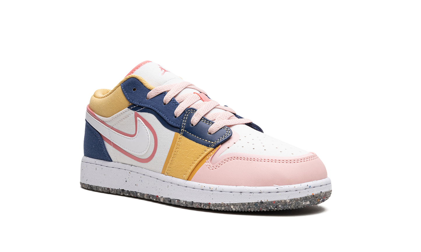 Air Jordan 1 Low SE GS Multicolor Canvas DV1323 100