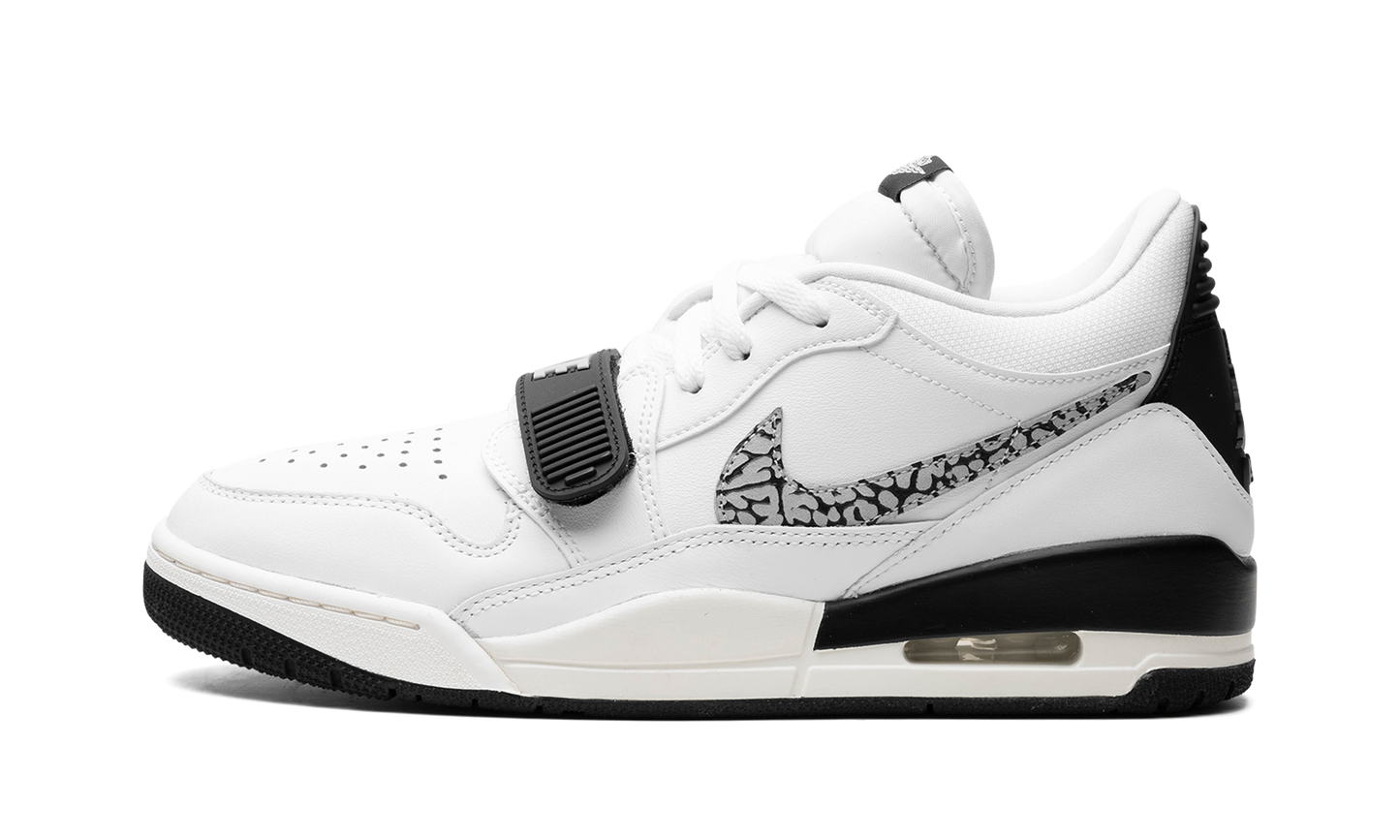 Air Jordan Legacy 312 Low White Black Elephant Swoosh CD7069 110