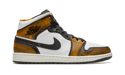 Air Jordan 1 Mid SE Orange Wear Away DQ8417 071