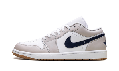 Jordan 1 Low Midnight Navy Neutral Grey 553558 146
