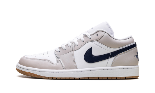 Jordan 1 Low Midnight Navy Neutral Grey 553558 146