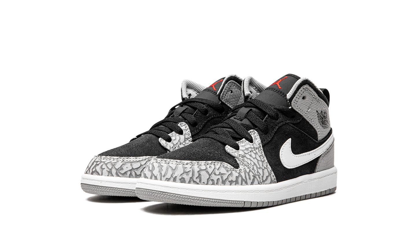 Jordan 1 Mid PS Elephant Print DM6215 016