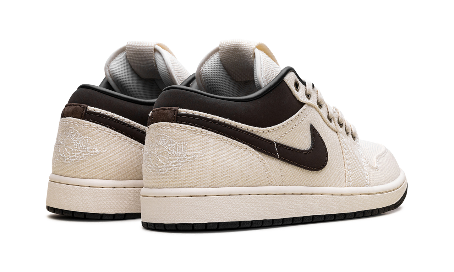 Air Jordan 1 Low Premium Pale Ivory Baroque Brown IB8058 110