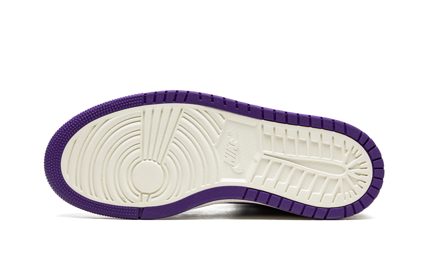 AIR JORDAN 1 HIGH ZOOM CMFT WMNS Purple Patent CT0979 505