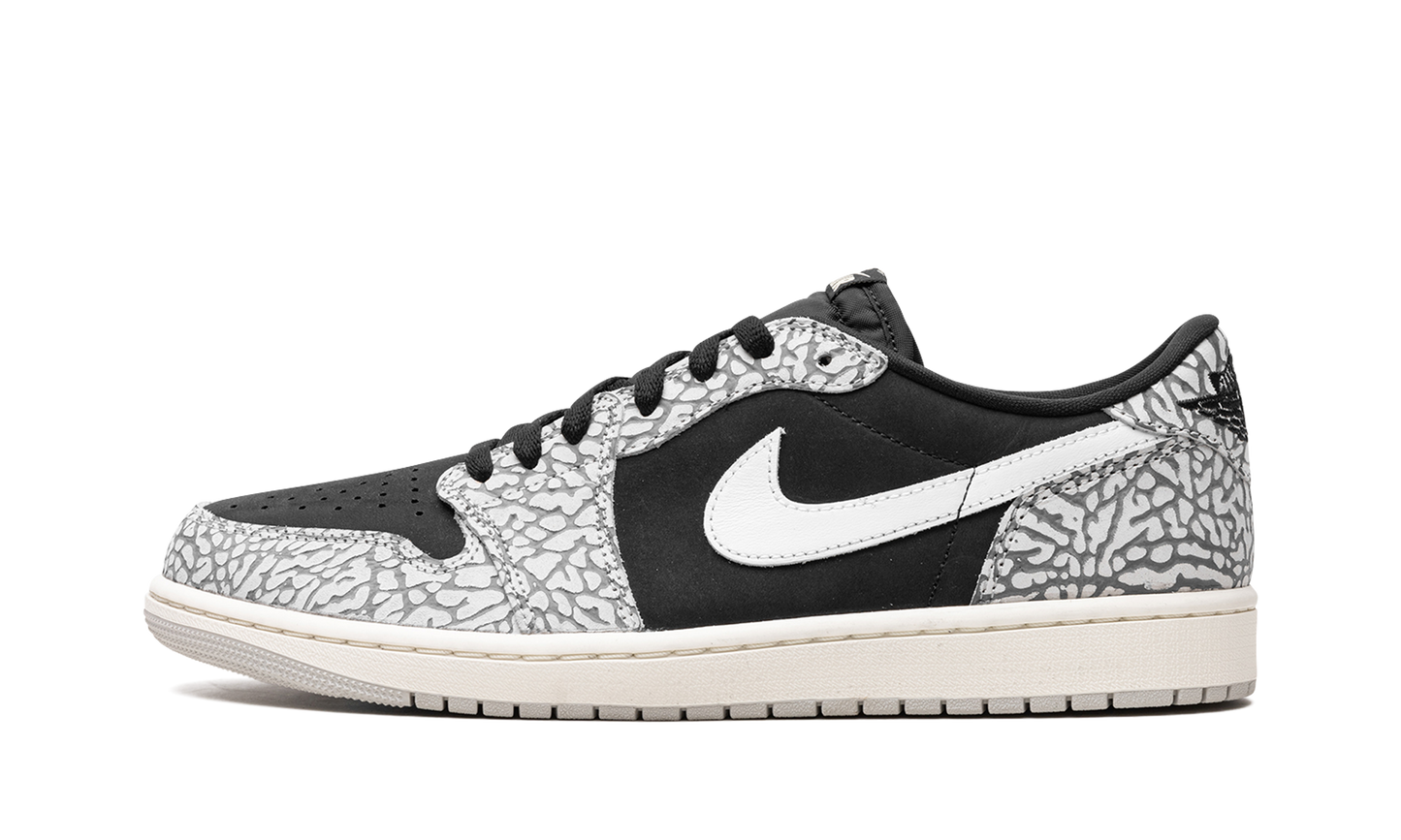 Air Jordan 1 Low Black Elephant CZ0790 001